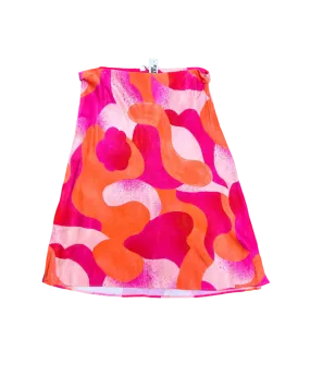 Size 18 | Gorman Pink and Orange Midi Skirt