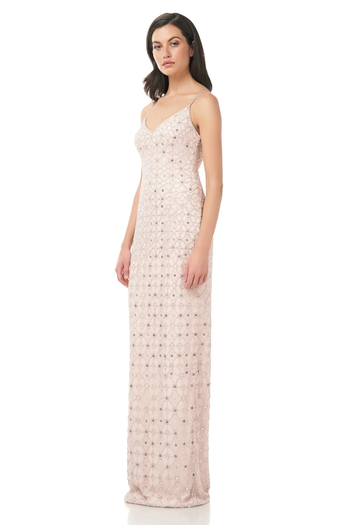 Slip Beaded Gown