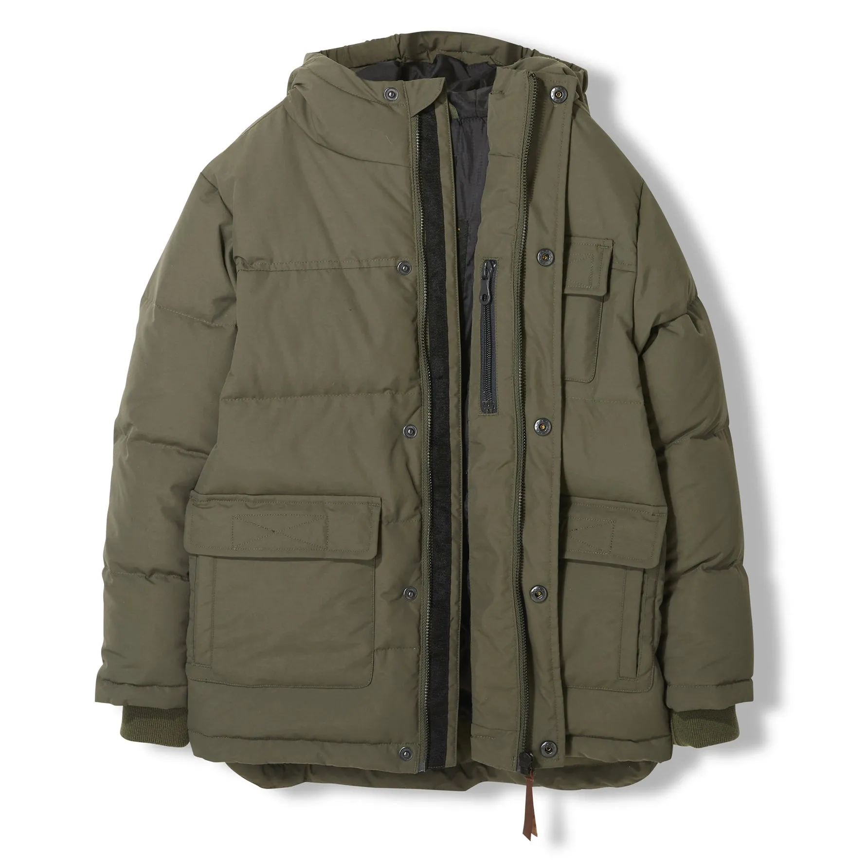 SNOWTOWN City Khaki -  Woven Down Parka