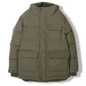 SNOWTOWN City Khaki -  Woven Down Parka