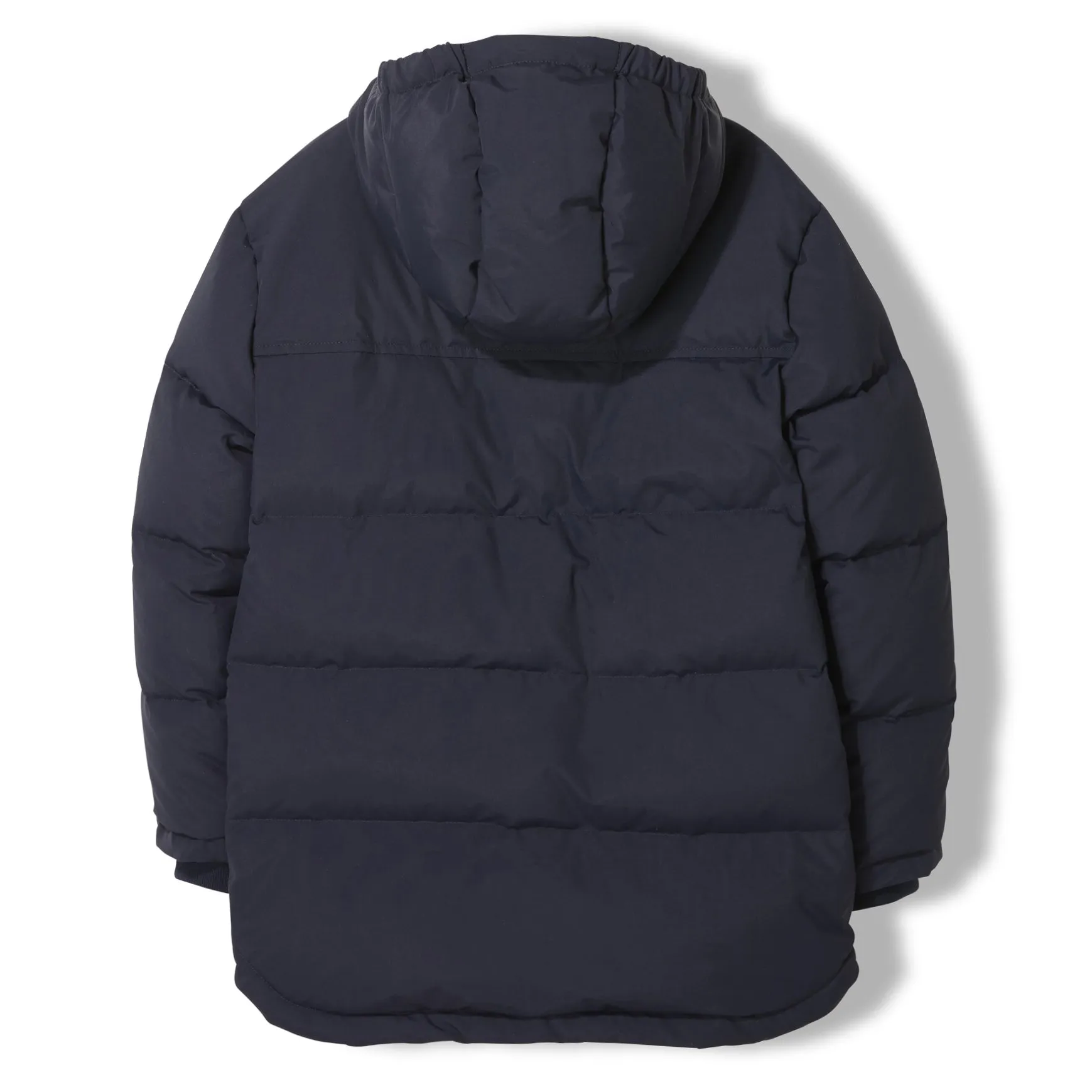 SNOWTOWN Navy -  Woven Down Parka