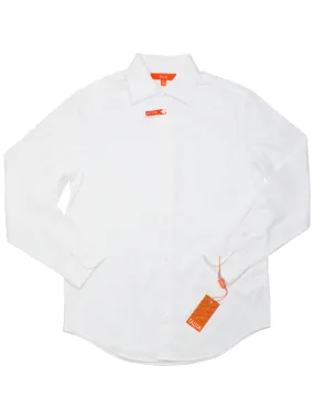 Tallia 36910 Boy's Dress Shirt - Solid Broadcloth - White