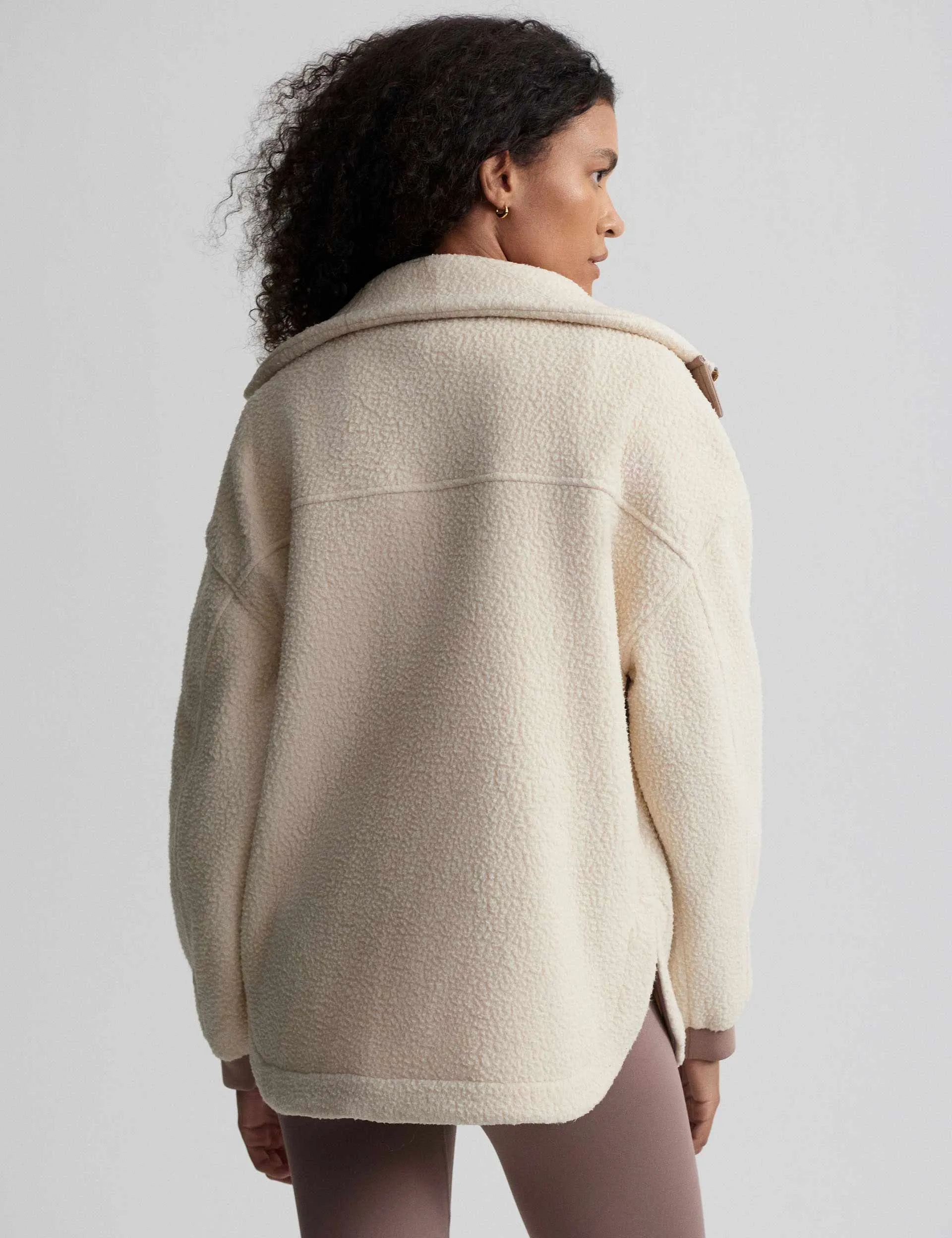 Tatton Fleece Jacket - Cool Sand