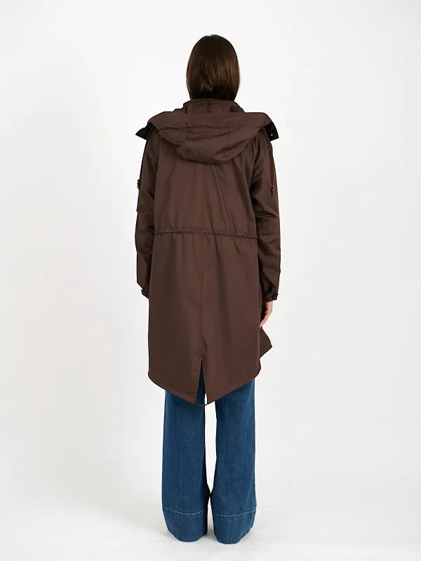 Technical 2-in-1 Parka in Mocha