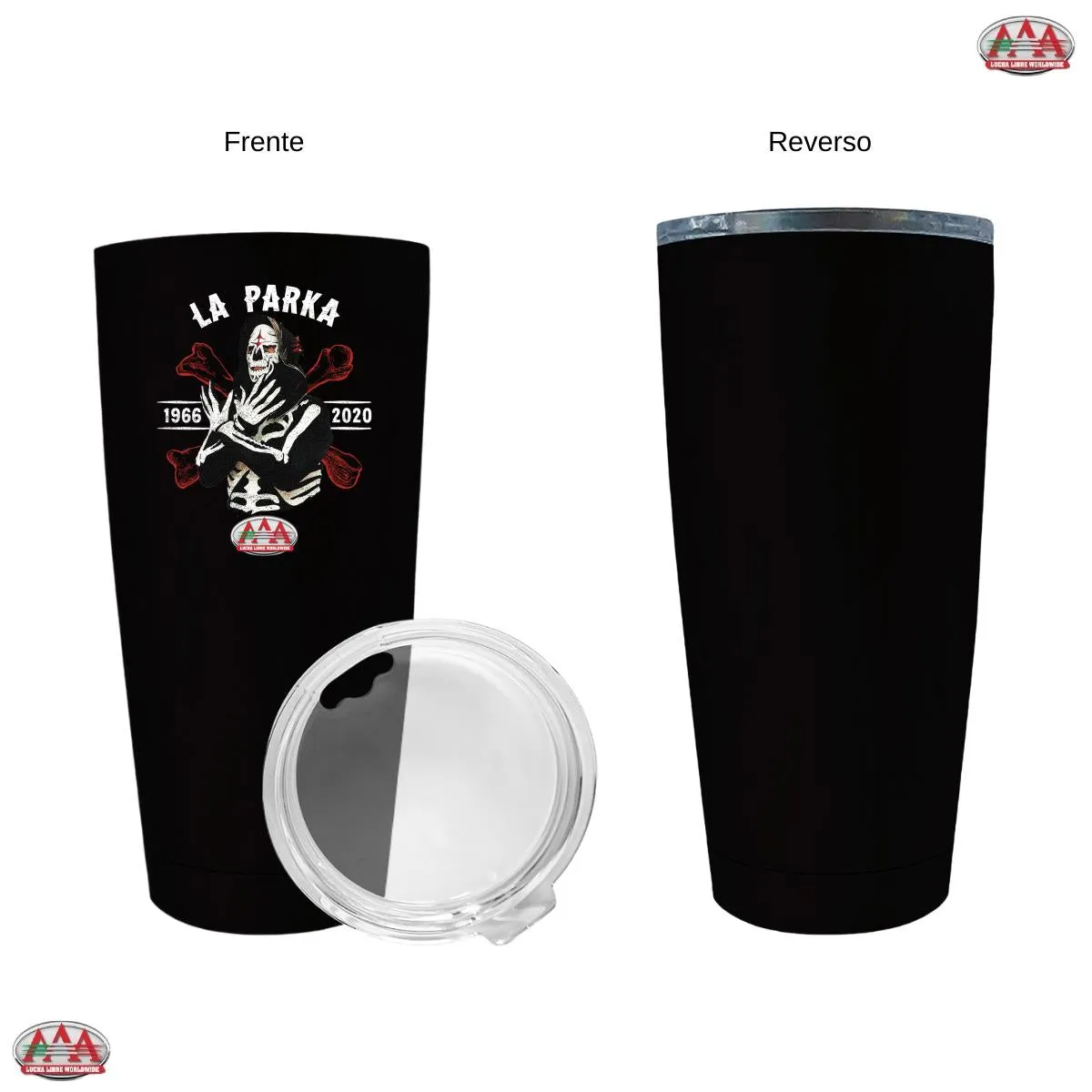 Termo 20 Oz Lucha Libre AAA La Parka 66 20