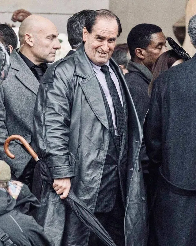 The Batman The Penguin Colin Farrell Leather Coat