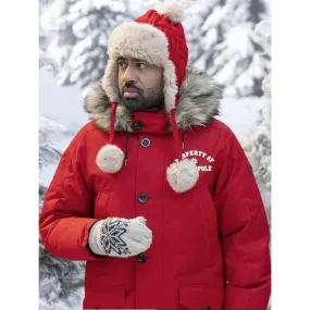 The Santa Clauses Cast Red Parka Jacket