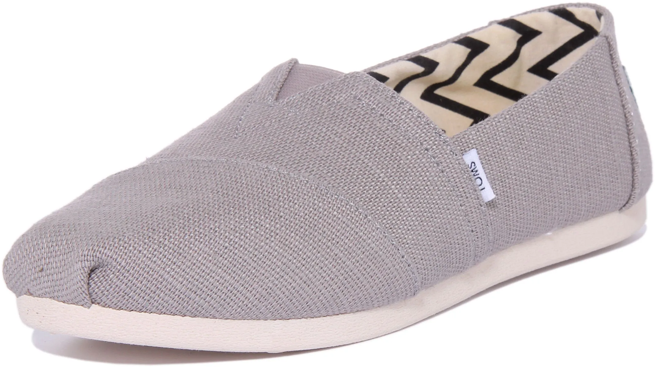 Toms Alpargata In Light Grey For Women