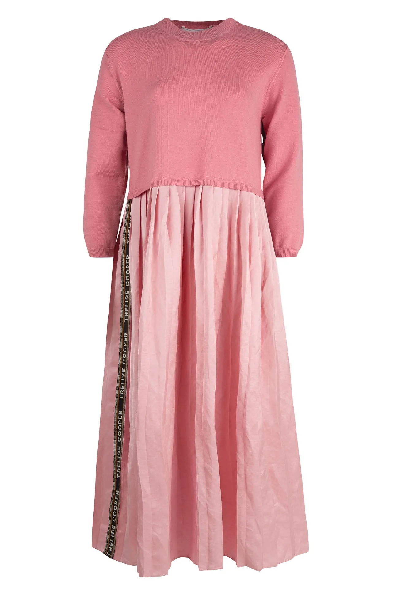 Trelise Cooper - Twill Standing Get Over Knit Dress in Pink