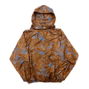 Vintage Denim Printed Anorak Parka