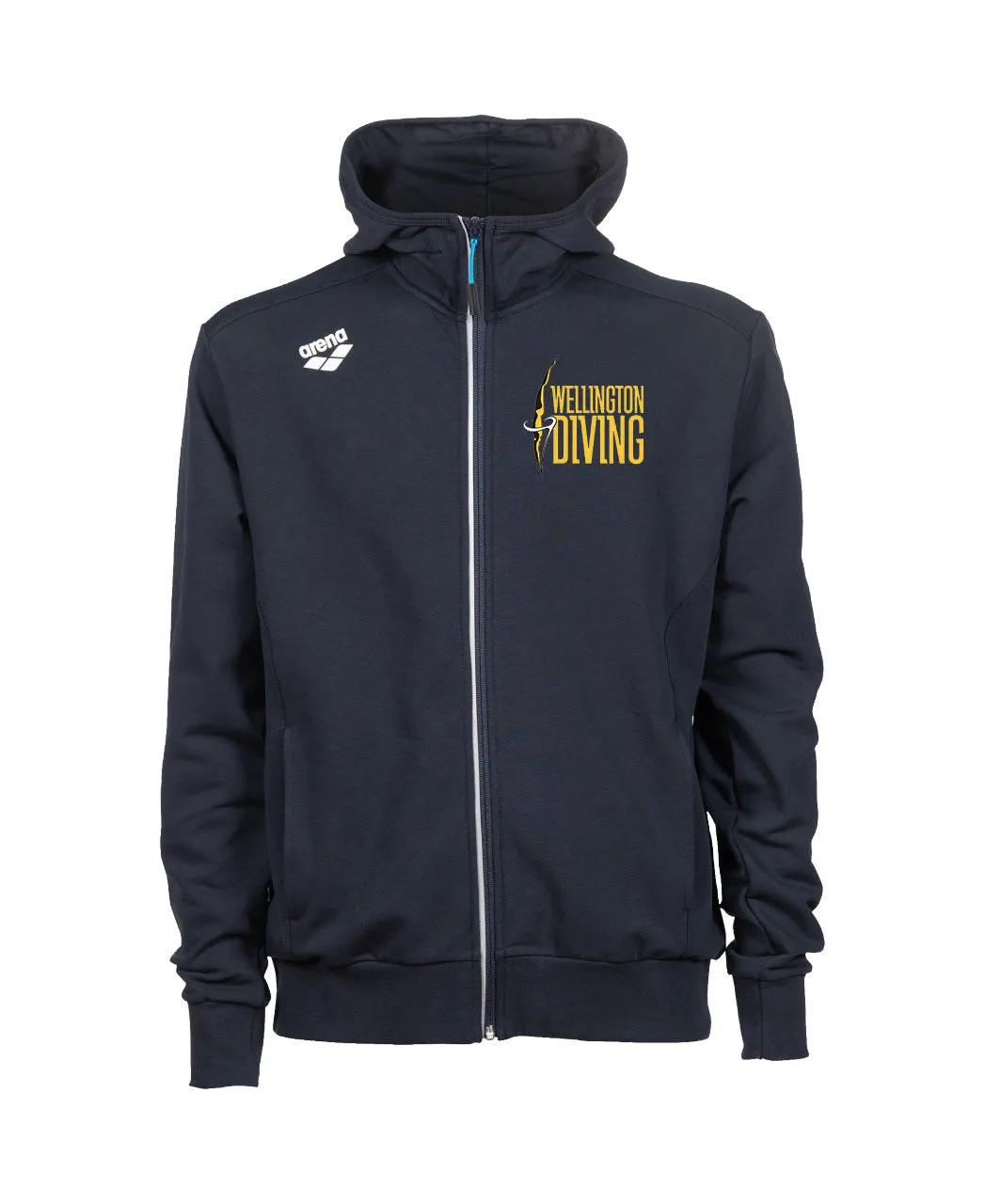 Wgtn Dive Unisex Team Hooded Jacket Panel