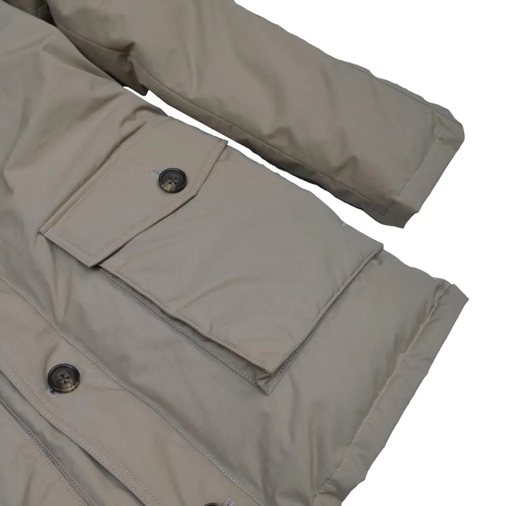 Zanter Down Parka Jacket (Beige)