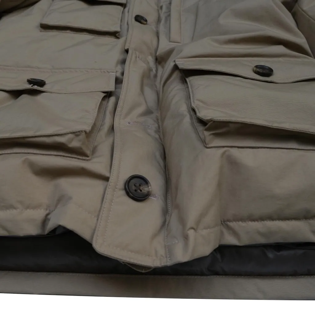 Zanter Down Parka Jacket (Beige)